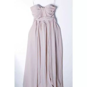NWT Birdy Grey Dress CHICKY CONVERTIBLE DRESS Formal Pale Blush XL Formal
